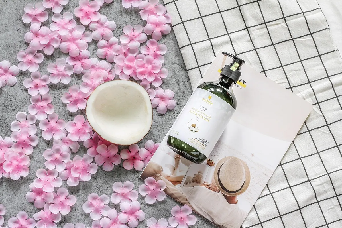 shampoo, beautiful flowers, flower wallpaper, flatlay, coconut, grapefruit, flower, flower background, peach blossom, hair, nature, hair care, hair loss, loss,